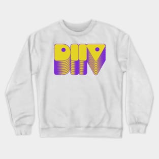 DIIV ≥ ≤  Original  Retro Fan Artwork Crewneck Sweatshirt